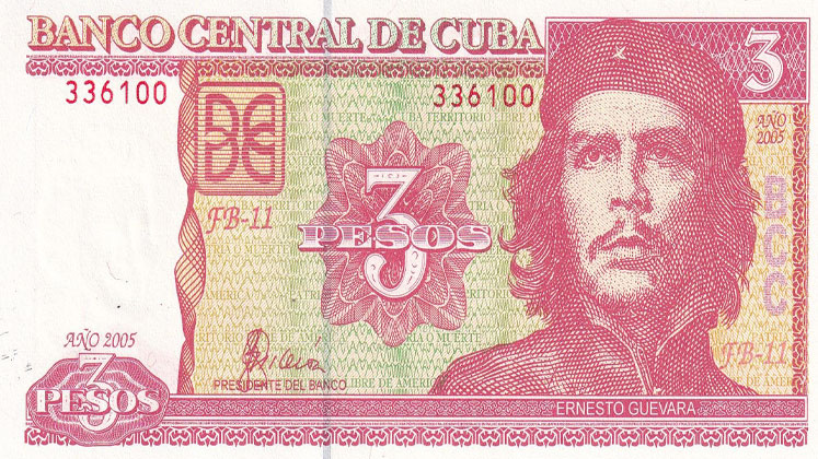 Cuban Peso Banknote