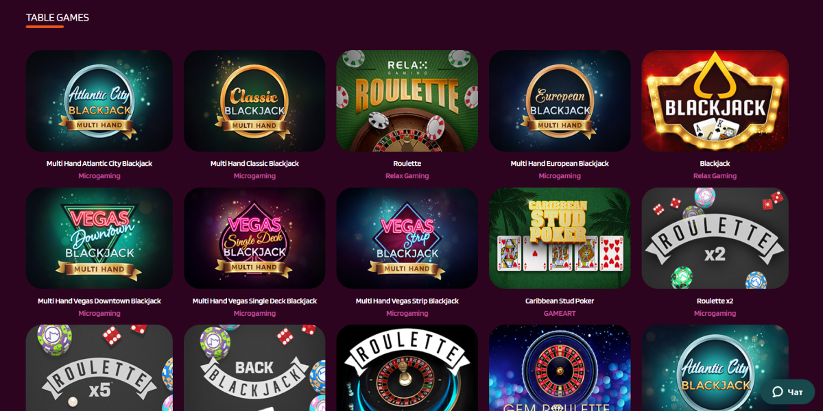 HappySpins Casino Table Games Section