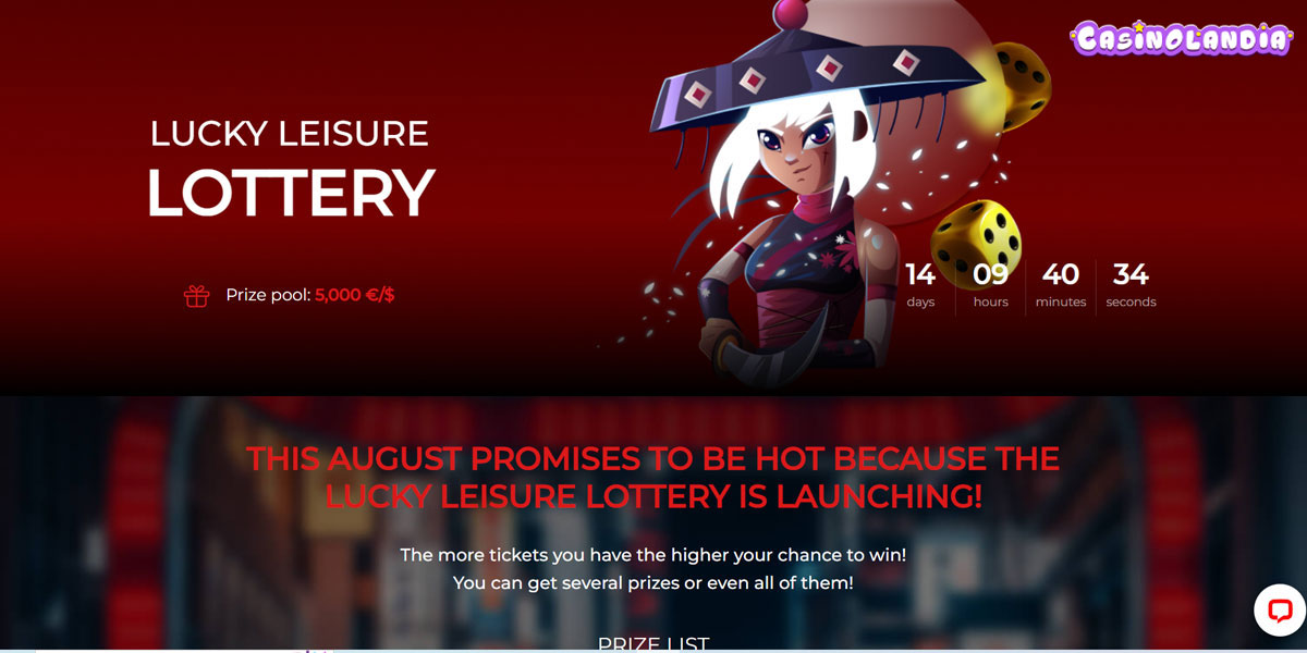 Oshi Casino Lottery