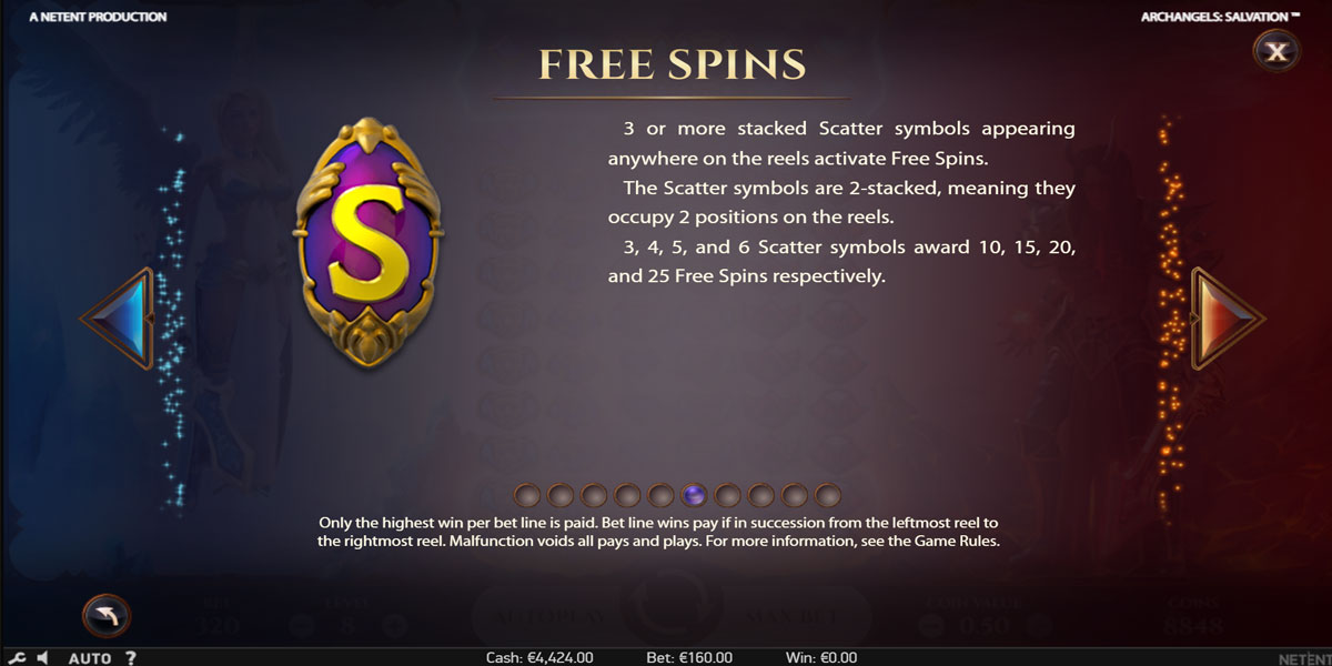 Archangels: Salvation Slot Free Spins