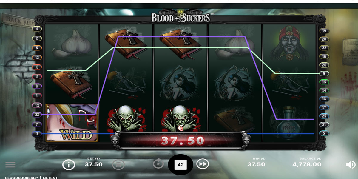 Blood Suckers Slot Big Win