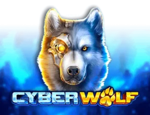 Cyber Wolf Slot Logo