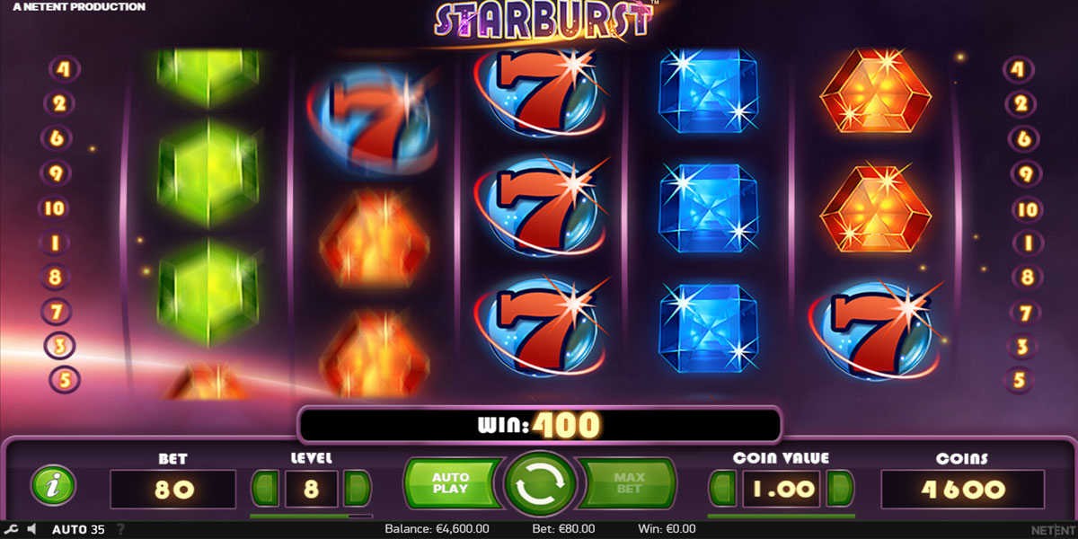Starburst Slot Big Win