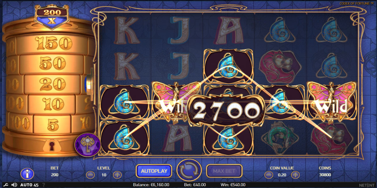 Codex of Fortune Slot Big Win