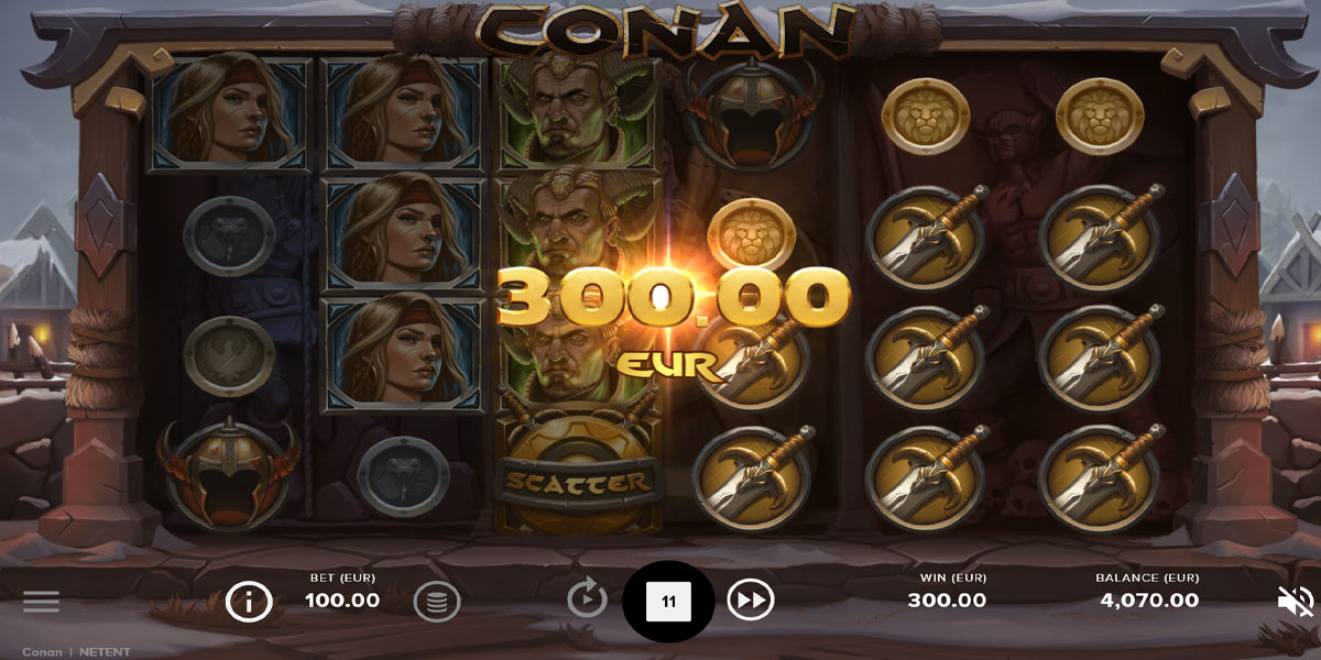Conan Slot Big Win