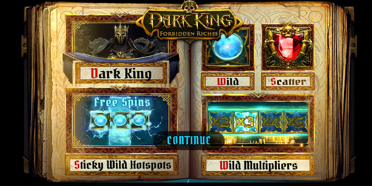 Dark King: Forbidden Riches Slot Intro
