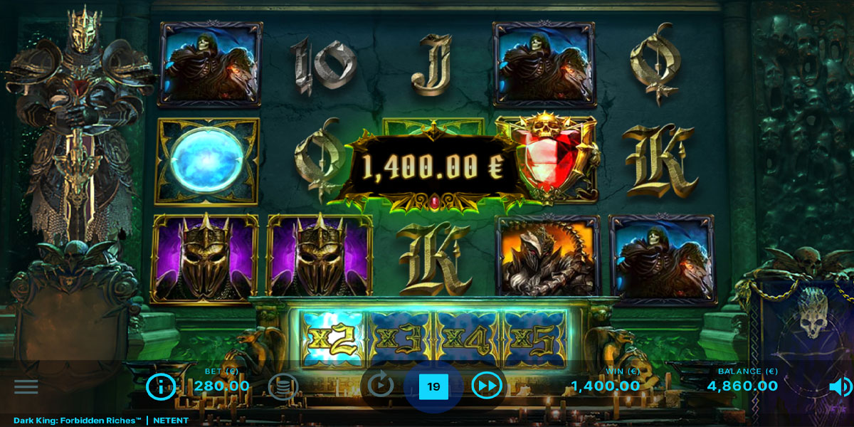 Dark King: Forbidden Riches Slot Big Win