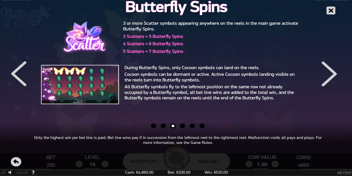 Butterfly Staxx Slot Free Spins