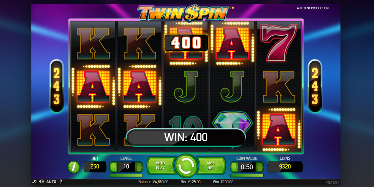 Twin Spin Slot Mega Win