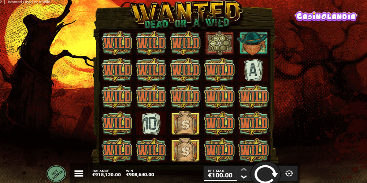 19 Wilds on Dead or a Wild Slot