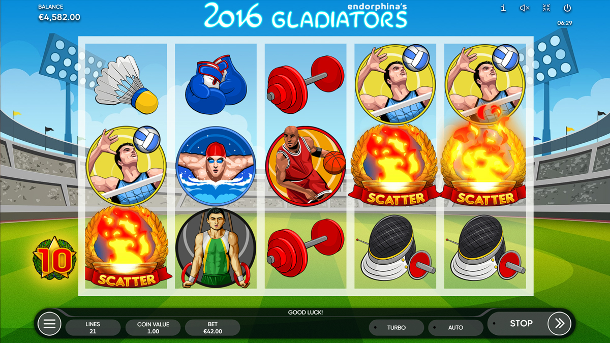 2016 Gladiators Base Play