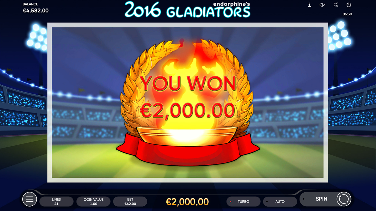2016 Gladiators Win