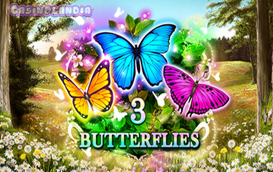 3 Butterflies by Red Rake