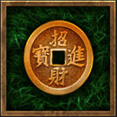 Bamboo Bear Symbol Coin