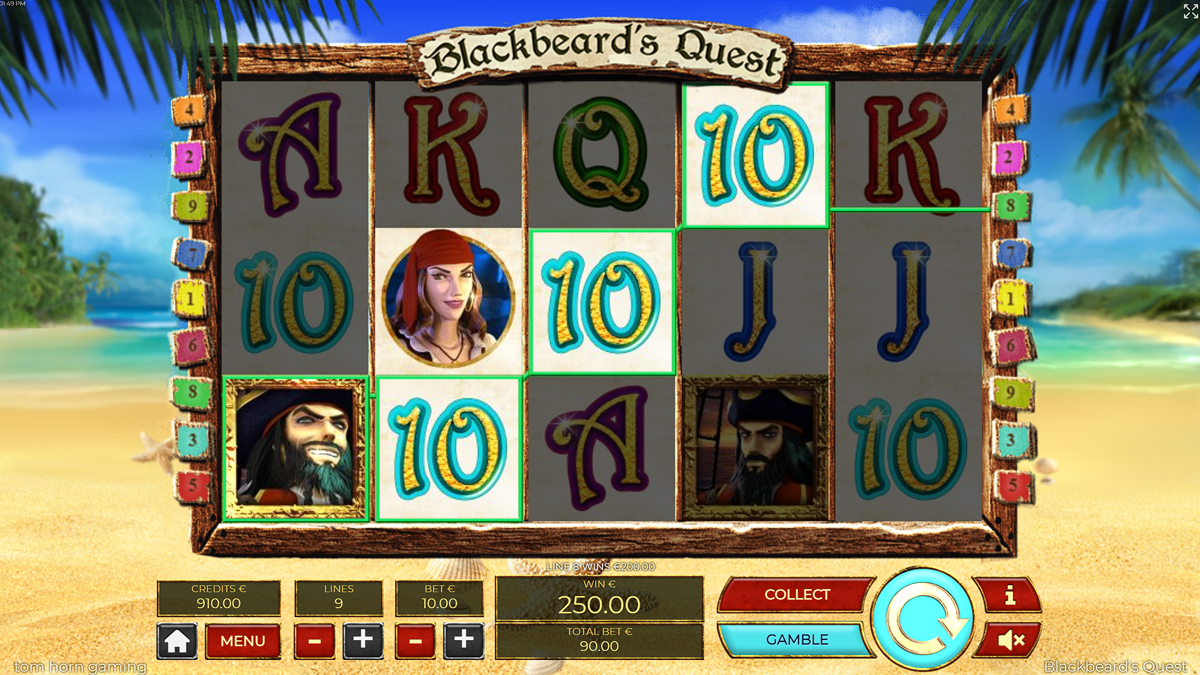 Blackbeard's Quest Win