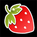 Fresh Fruits Symbol Strawberry