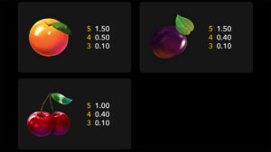 Fruit Macau Paytable 2