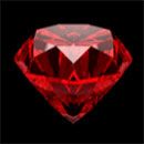 Gems & Stones Symbol Red