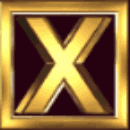 Gold X Symbol