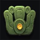 Treasure of Aztec Symbol Green Mark
