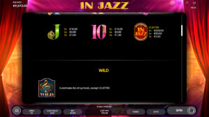 In Jazz Paytable 2