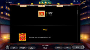 Legendary Sumo Paytable 2