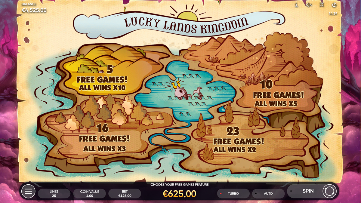 Lucky Lands Bonus Round