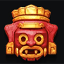 Treasure of Aztec Symbol Red Mask