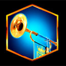 Royal Xmass Symbol Trumpet