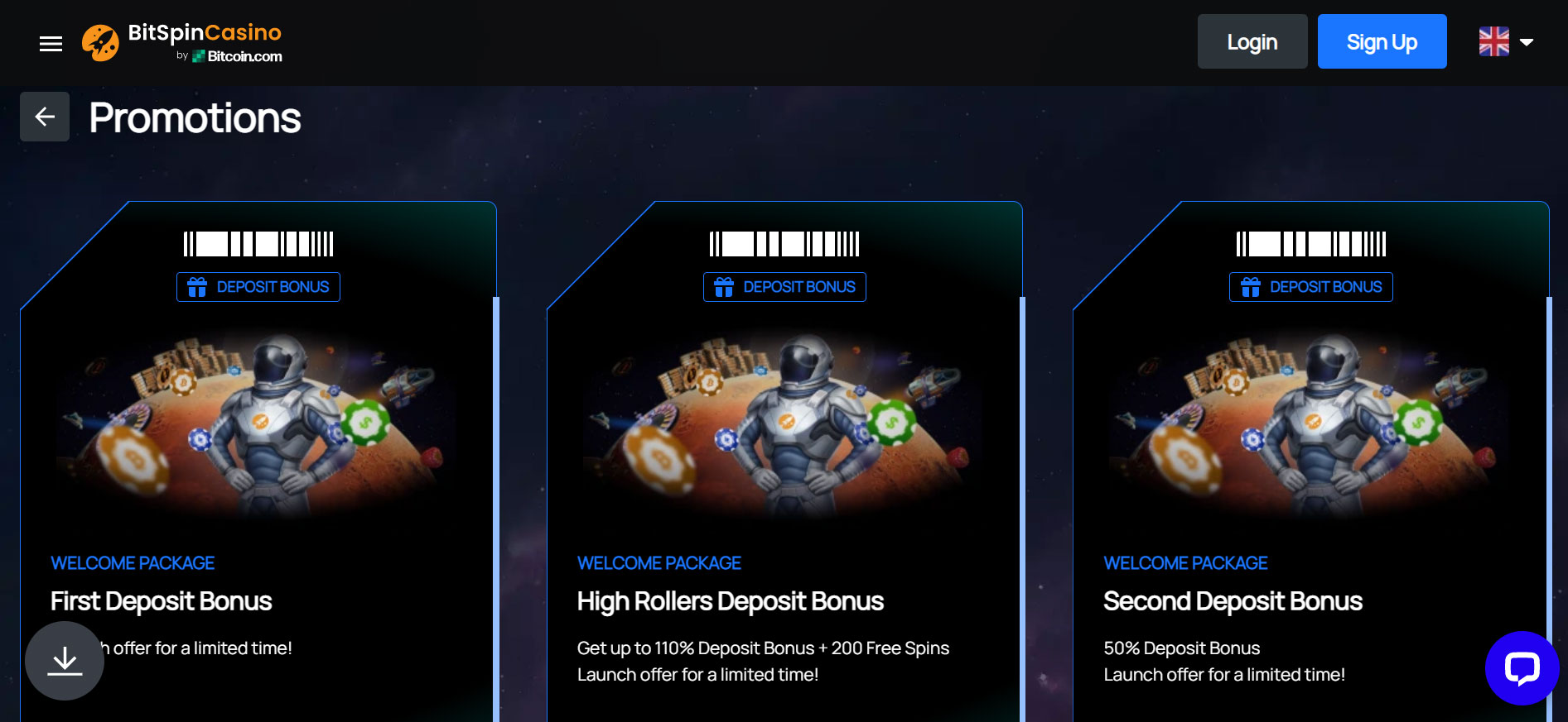 BitSpin Casino Promotions