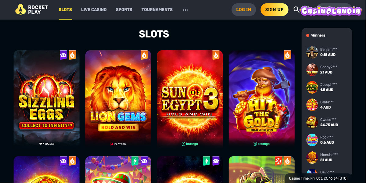 RocketPlay Casino Slots