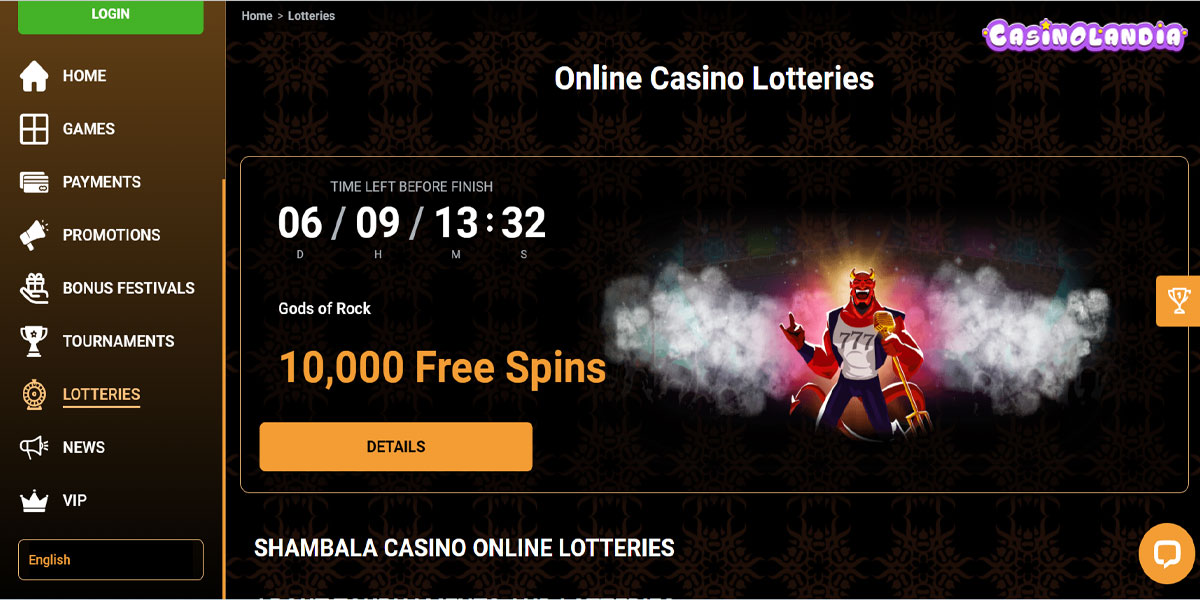 Shambala Casino Tournaments