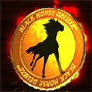 Black Horse Deluxe Symbol Horse