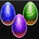 Book of Easter Symbol 3 Eggs