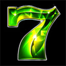 Crystal Sevens Symbol Green