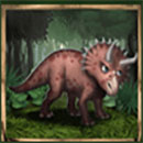 Dino Reels 81 Symbol Triceratops