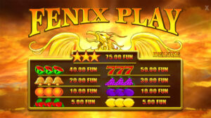 Fenix Play Deluxe Paytable