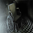 Haunted Hospital Symbol Wheelchair