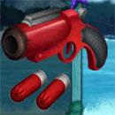 Hungry Shark Symbol Flare Gun