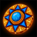 Lord of The Sun Symbol Blue