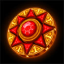 Lord of The Sun Symbol Red