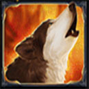 Mystic Bear XtraHold Symbol Wolf