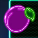 Neon City Symbol Plum