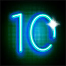 Neon Classic Symbol 10