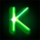 Neon Classic Symbol K