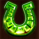 Unicorn Reels Symbol Green Horseshoe