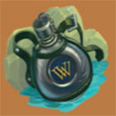 Victoria Wild Symbol Flask