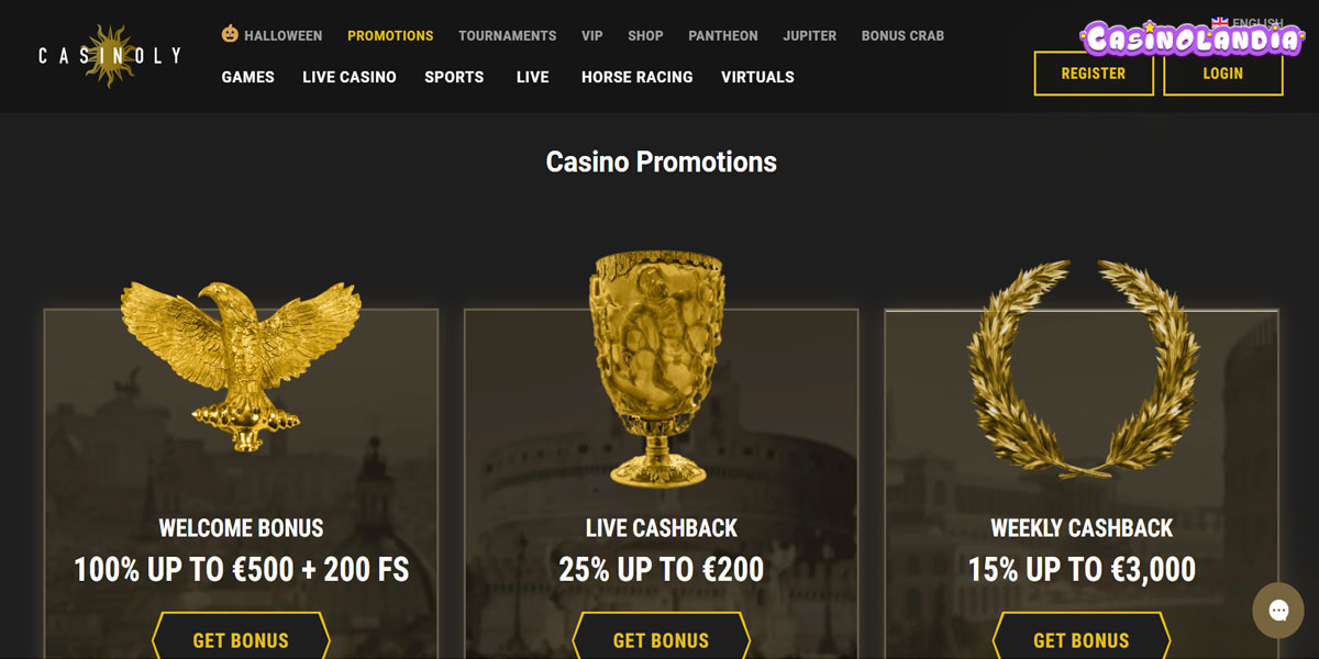 Casinoly Casino Promotions