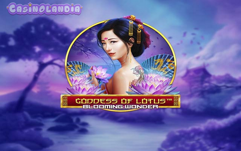 Goddess of Lotus Blooming Wonder by Spinomenal