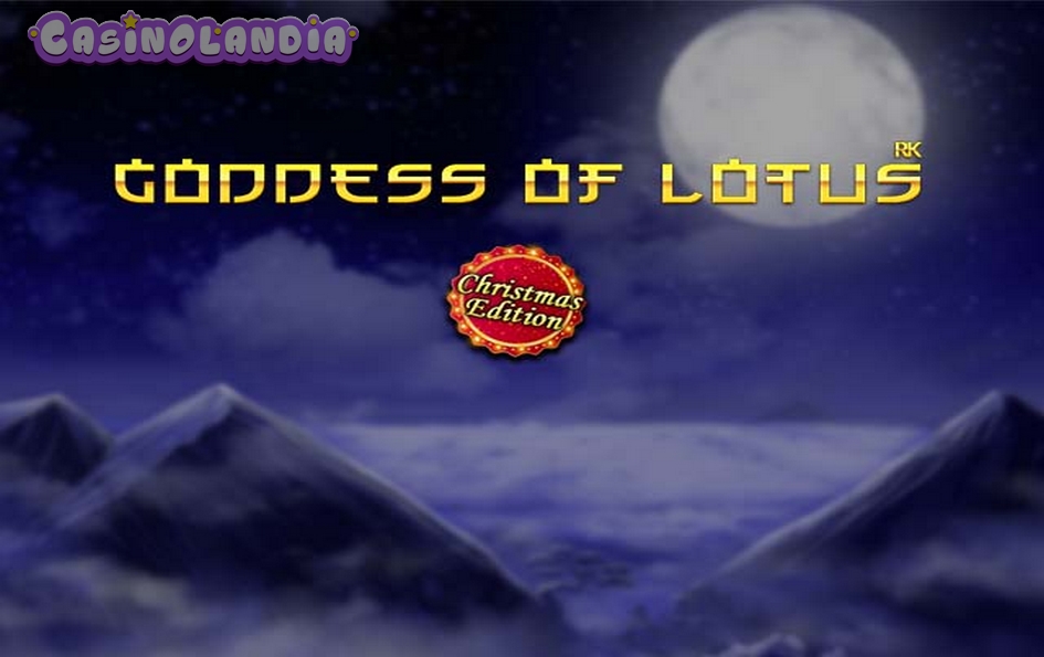 Goddess of Lotus Christmas Edition by Spinomenal